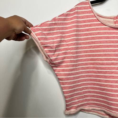 Rusty  nineteen eighty five cropped striped top size 8