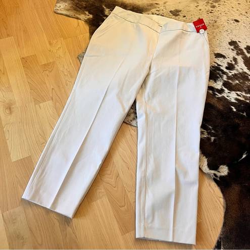 Spanx White Ankle Slim Straight Pants Size XL Petite NWT