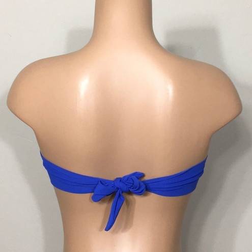 Robin Piccone  Bandeau bikini top.