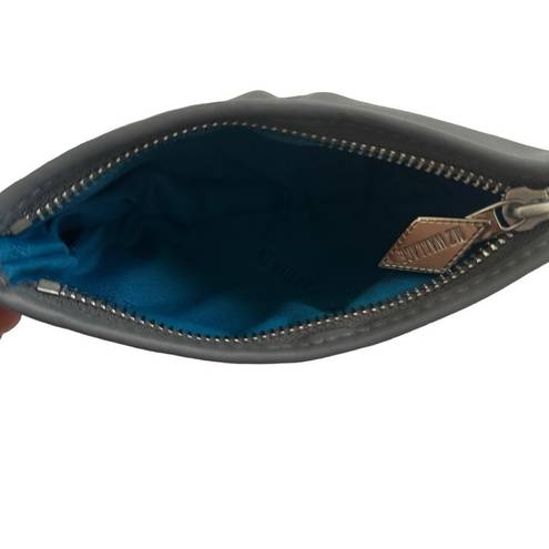 MZ Wallace  Zip Top Coin Purse Clutch - Gray