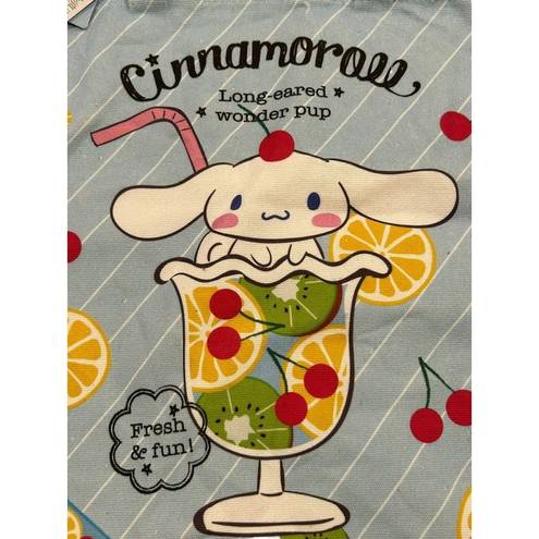  Canvas Tote Bag NWT CINNAMOROLL Sanrio x MINISO Canvas Tote Bag