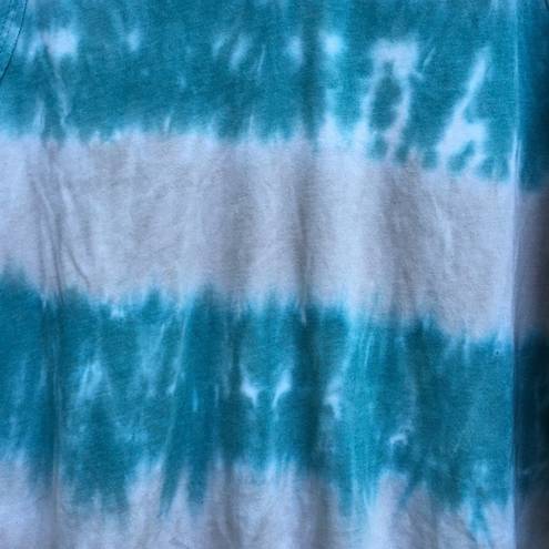 Vintage Havana  brand V-Neck Tie Dye Shirt Tee Top