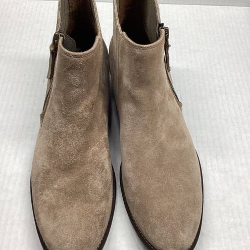 Paul Green  Natalie Antelope Suede Taupe ankle boots Size 5