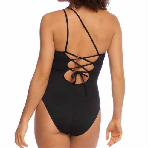 La Blanca  Goddess One shoulder one piece swimsuit