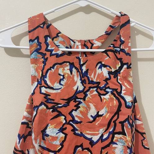 Tracy Reese Plenty By  Floral Lined Sleeveless Fit & Flare Dress Size 14