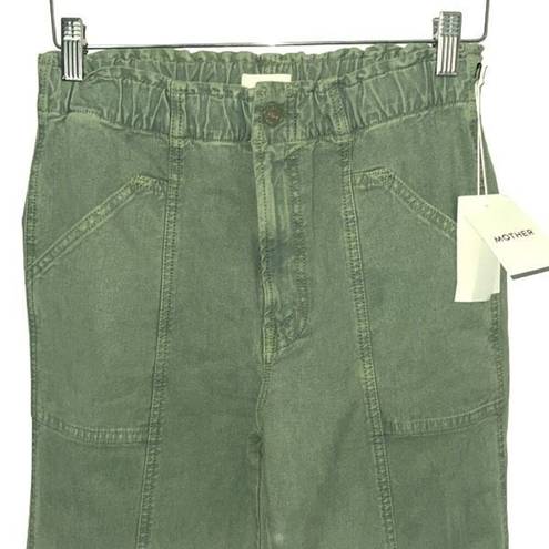 MOTHER Women's The Springy Ankle Jeans Loden Moss Size 29 NWT