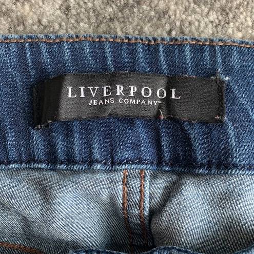 Liverpool  Jeans Co. The Denim Legging in Petrol Wash