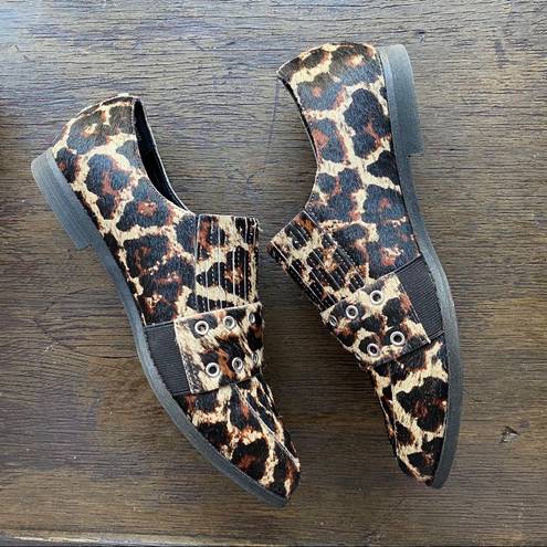 Treasure & Bond  Ainsley Calf Hair Leopard Loafers 6.5