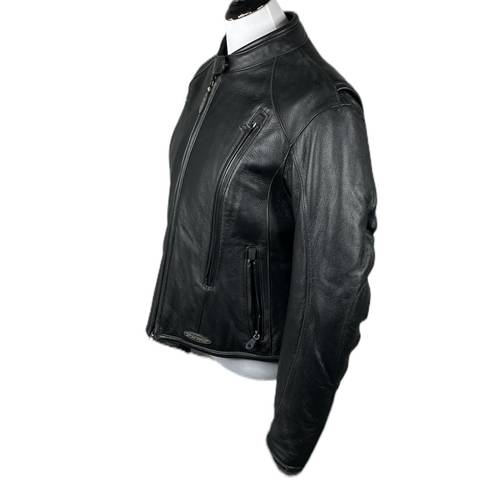 Harley Davidson  FXRG Leather Motorcycle Jacket, Black, X-Large