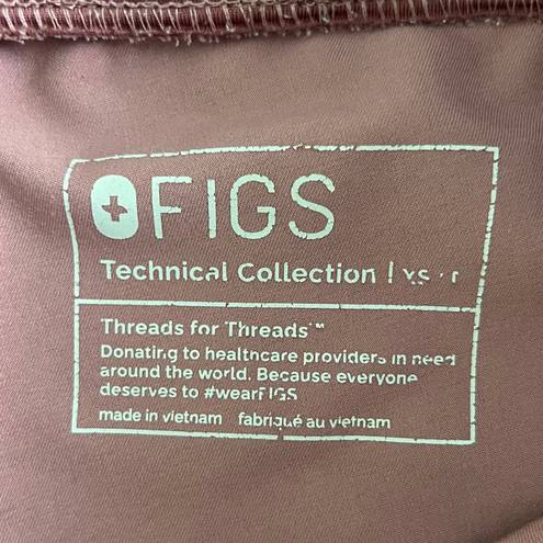 FIGS Zamora FIONx Jogger Mineral Mauve Scrub Pants