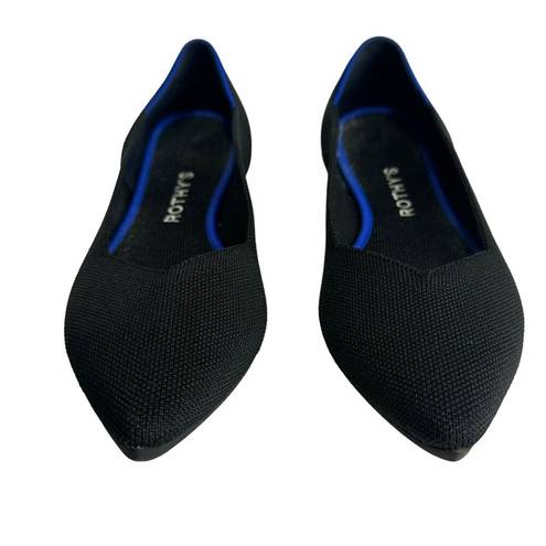 Rothy's Rothy’s The Point Slip On Black Flats Women’s Size 9