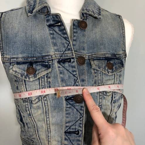 American Eagle NWOT  Sleeveless Denim Vest New XS