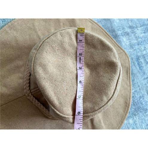 Harper NWT! ASN  Floppy Tan Felt Hat in Oatmeal Tan