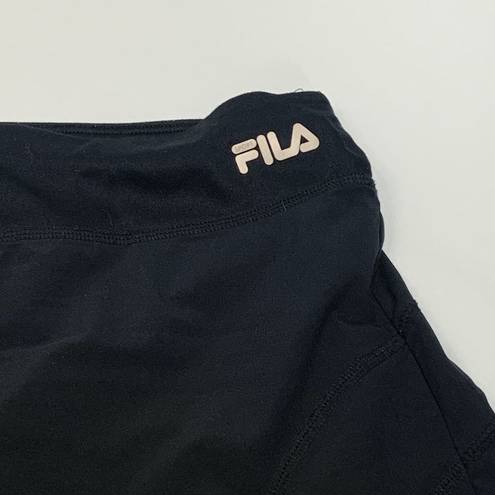 FILA  Women's Mini Pleated Skirt Sports Tennis Golf Active Skort Black Size Large