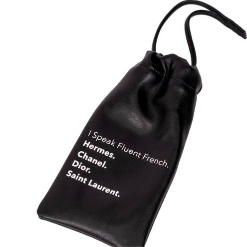 Krass&co LA/TC Los Angeles Trading  Vegan Leather Crossbody Pouch Fluent French