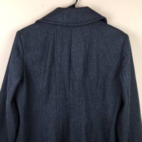 London Fog  Women’s Wool Charcoal Gray Pea Coat