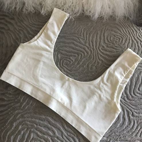 Free People No Show Voop Bralette M/L Ivory