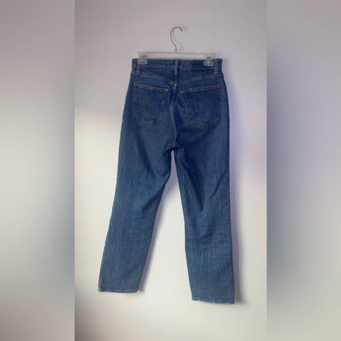 Abercrombie & Fitch  the 90’s straight ultra high rise denim 27/4s Curve Love