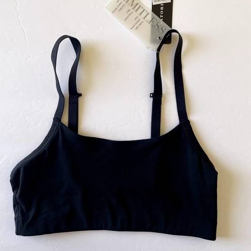 Natori  Bra Womens Small Black Limitless Sports Bralette Convertible New NWT