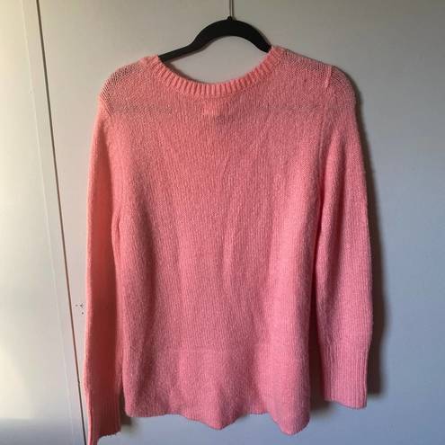 Lou & grey  Coral Knitted Long Sleeve Crewneck Sweater Women's Size Medium