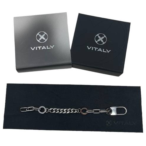 Vitaly “Gain” 7 Inch Stainless Steel Bracelet Streetwear Minimalist Silver