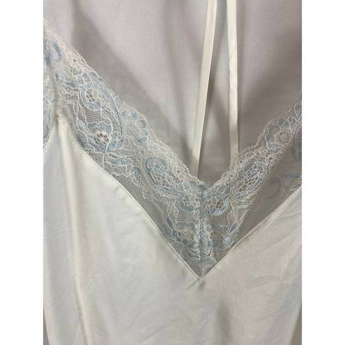 In Bloom  BY JONQUIL Lace & Satin Chemise size large