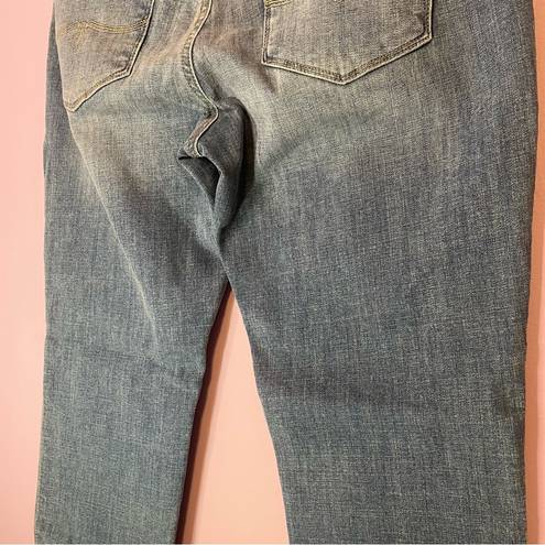 Lucky Brand  Lolita Capri Medium Wash Crop Jean Denim Pants Size 32