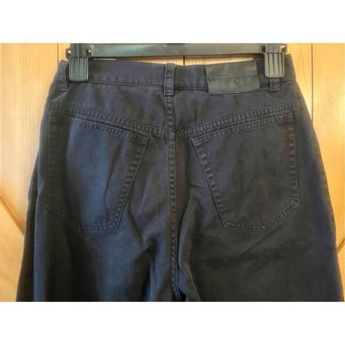 Krass&co Lauren Jeans . Ralph Lauren Size 4 Cropped Jean Women's Black Denim 5 Pocket