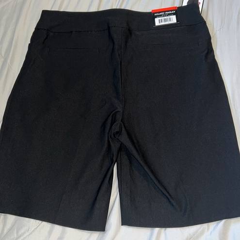 Hilary Radley  Woman’s Bermuda Black Shorts NWT