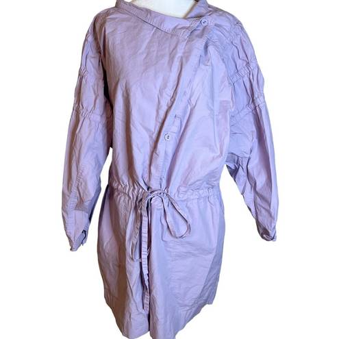 One Piece AKNVAS Ketevan Cotton Romper in Purple Medium Womens Short 