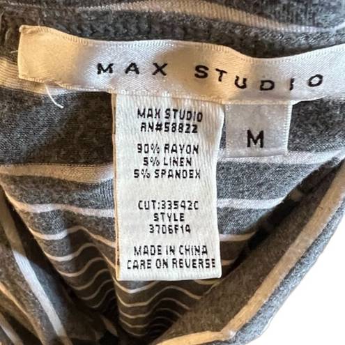 Max Studio  Linen Blend Maxi Skirt