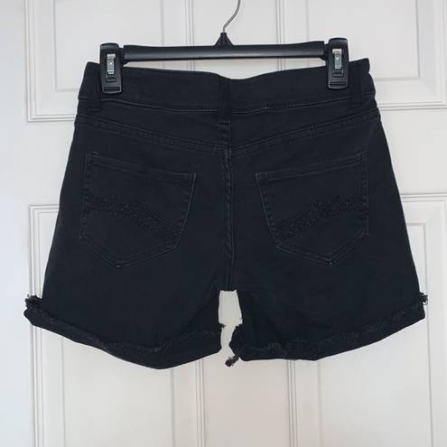 Delia's  black jean shorts 