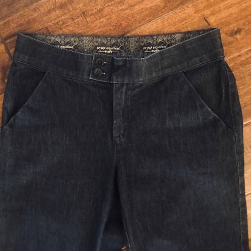 Lee  “No Gap Waistband” Dark Wash Trouser Jeans 4