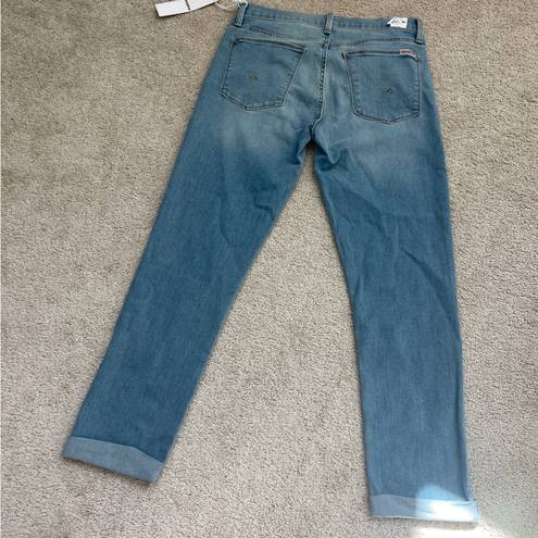 Hudson Jeans NWT  Natalie Midrise boyfriend crop