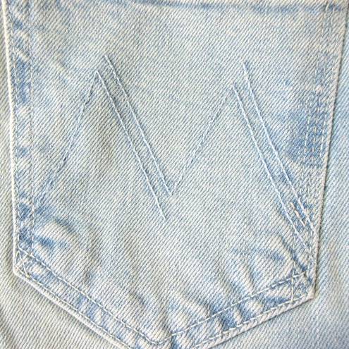 NWT Mother Superior Scrapper Cuff Ankle Fray in Lonely Hearts Club Crop Jeans 31