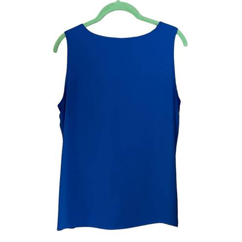 Chico's  Double-Layer Tank Cobalt Blue Size Small