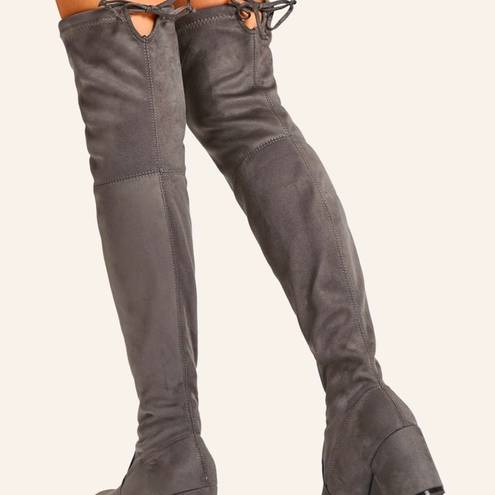 Unisa Thigh High Suede Boots