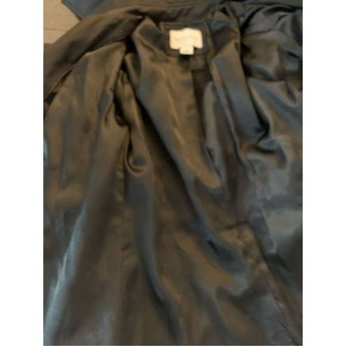 White House | Black Market  black trenchcoat, size small