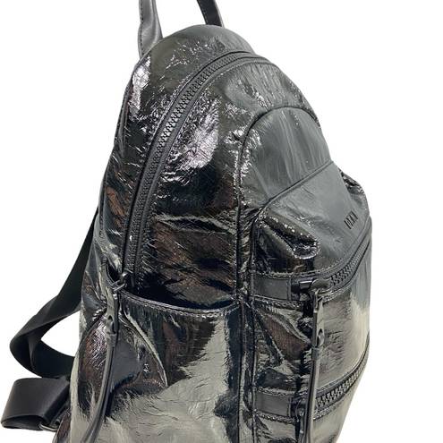 DKNY  shiny black backpack