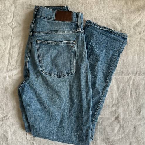 Madewell relaxed straight in Springtide wash