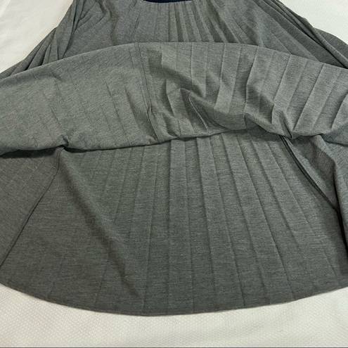 Tommy Hilfiger  Gray Dark Academia Pleated Skirt