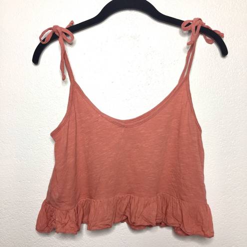 Project Social T  X Urban Outfitters Ruffle Crop Tank Size XS