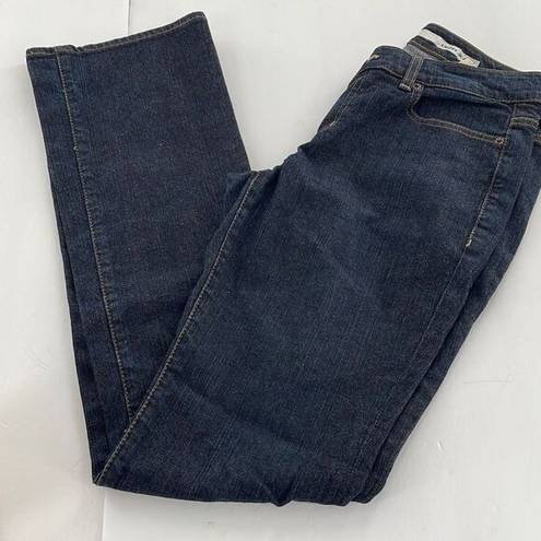 DKNY  size 6 the Madison dark wash boot cut 32.5” inseam