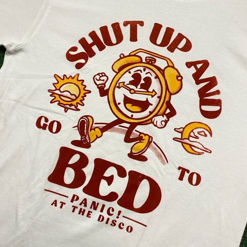 Panic At The Disco Shut Up and Go to Bed Tshirt size medium 