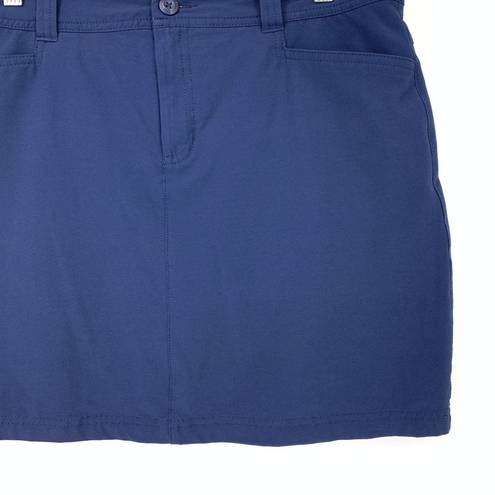 Eddie Bauer  Women's Size 10 Activewear Navy Blue Skort Pockets