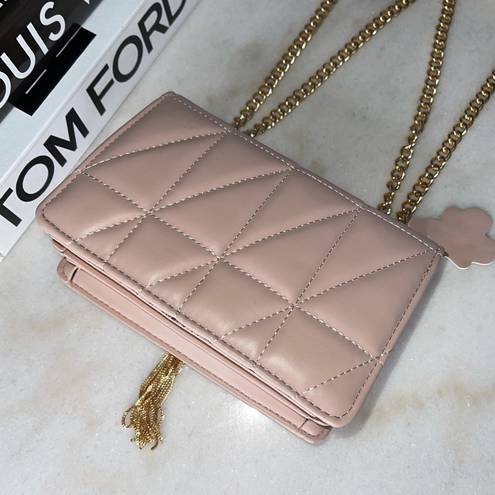 New "The Bougie" Quilted Chain Tassel Shoulder Bag