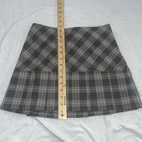 Tracy Evans Y2K Preppy Pleated Micro Mini Skirt Juniors Sz 3 Pink White Black Barbie