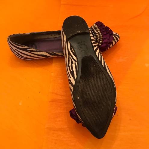 Guess  Zebra w/purple bow