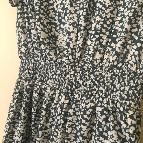 Sienna Sky  Womens Faux Wrap Cottage Floral Midi Dress Size‎ XS