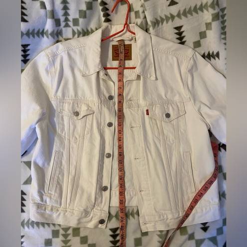 Levi’s White Denim Jacket